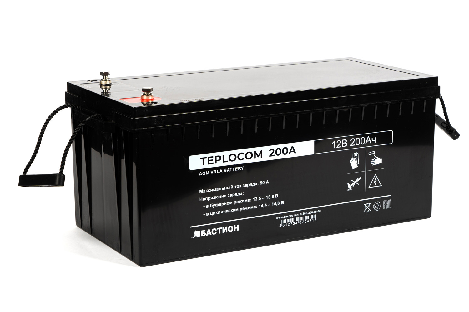 Сменная батарея для ИБП Бастион TEPLOCOM 200Ач