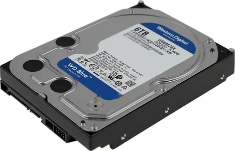 Жесткий диск  Western Digital Blue 3.5 3.5" EZAX 6ТБ SATA3
