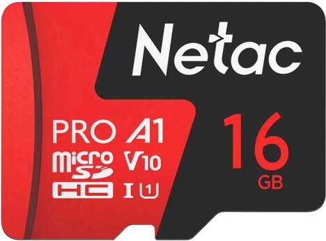 Карта памяти Netac MicroSDHC P500 Extreme PRO 16GB