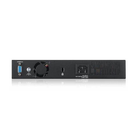 ZYXEL NebulaFlex Pro GS2220-10HP Hybrid L2 PoE+ Switch, 19 "rack, 8xGE PoE+, 2xCombo (SFP / RJ-45), 180W PoE Budget, Standalone / Cloud Management