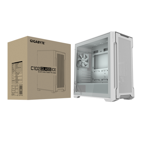 Корпус Gigabyte C102 GLASS