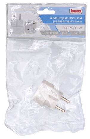 Сетевой фильтр Buro Сетевой разветвитель BU-PS2F-W