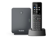 Телефон YEALINK W77P (база W70B+трубка W57R) до 10 SIP-аккаунтов, до 10 трубок на базу, до 20 одновременных вызовов