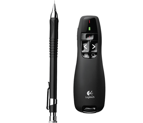 Презентер Logitech Presenter R400 910-001356, цвет черный