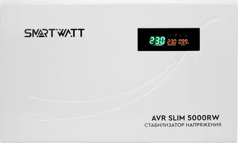 Стабилизатор напряжения SMARTWATT AVR SLIM 5000RW 5000ВА