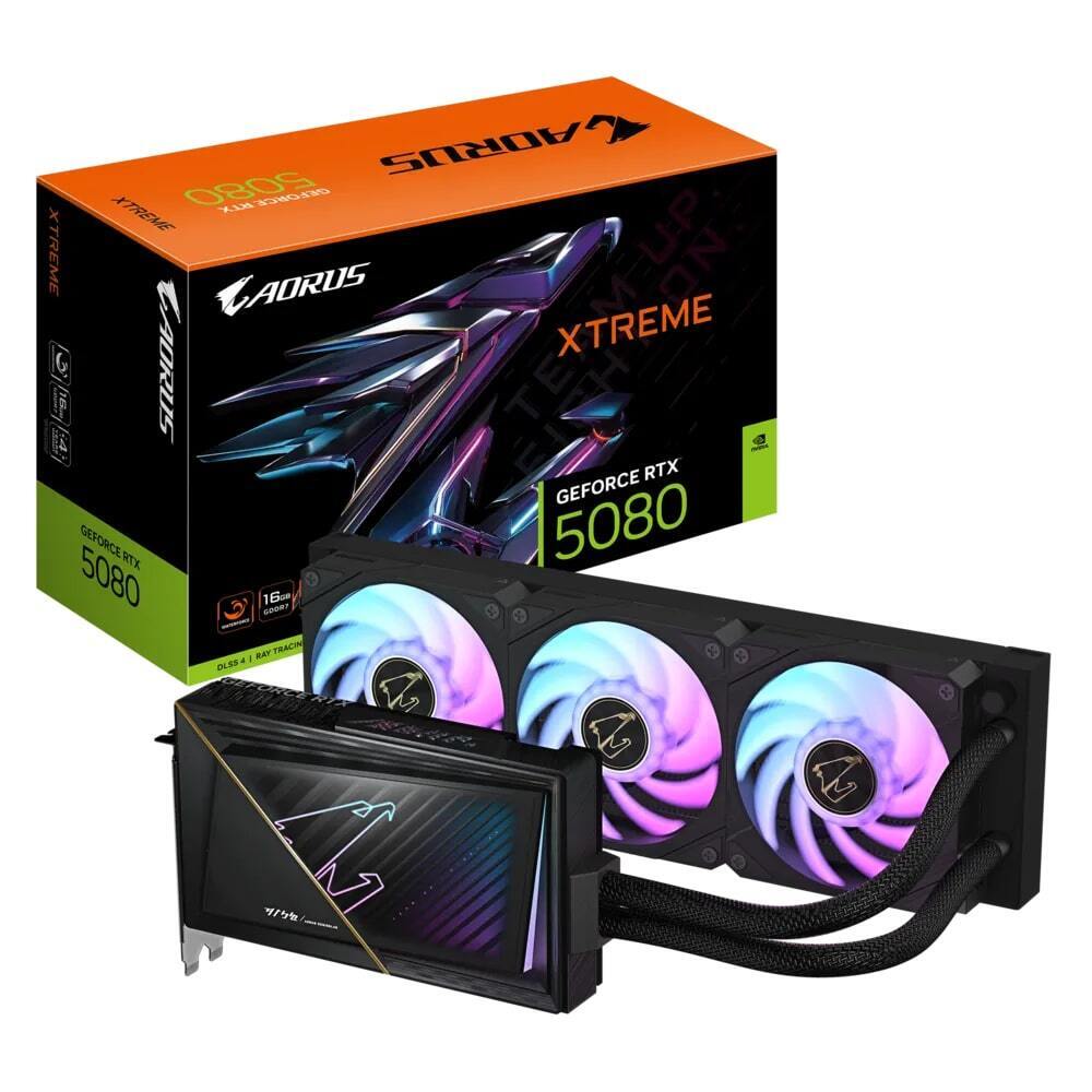 Видеокарта Gigabyte GeForce RTX 5080 16 ΓБ Retail (плохая упаковка )