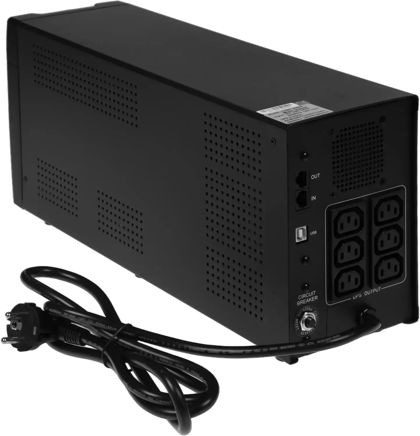 Источник бесперебойного питания (3 кабеля)/ Powercom IMP-3000AP