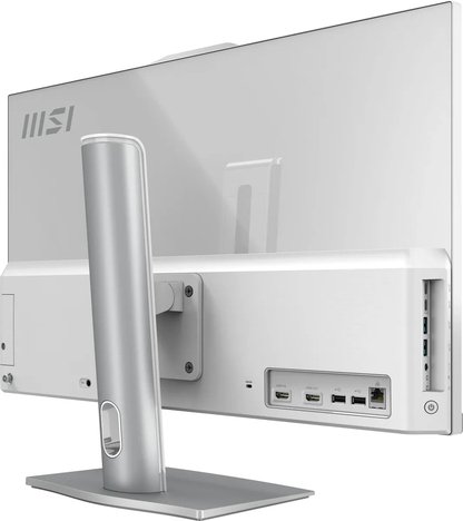 Моноблок MSI Modern AM242P 1M-1020XRU 23.8" Full HD Core 7 150U (1.8) 16Gb SSD512Gb Graphics без ОС GbitEth WiFi BT 120W клавиатура мышь Cam белый 1920x1080