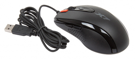 Мышь A4tech X-710BK USB, цвет черный