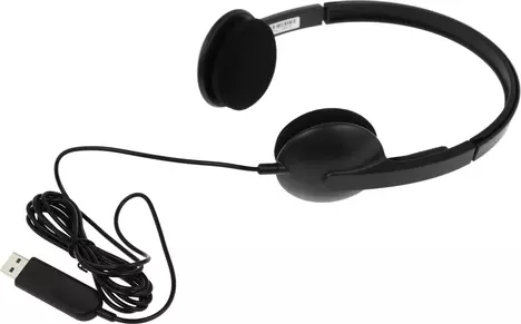 Гарнитура Logitech H340 USB, цвет черный