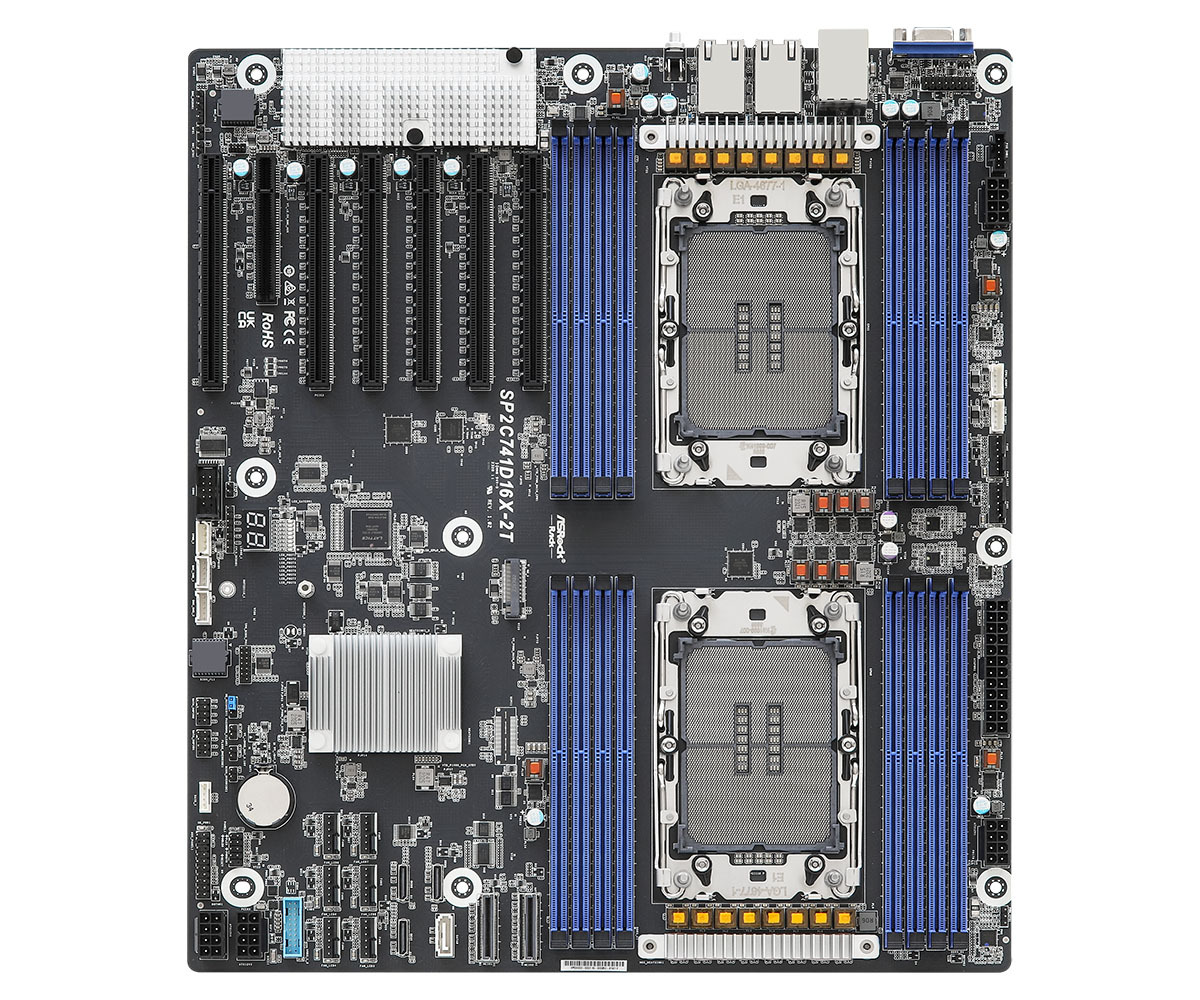 Материнская плата ASRock LGA 4677 Intel C741 SP2C741D16X-2T