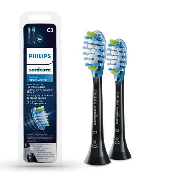 

Зубная щетка Philips/ Насадки C3 Premium Plaque Defense HX9042 для электрической зубной щетки Philips Sonicare (2 шт.)