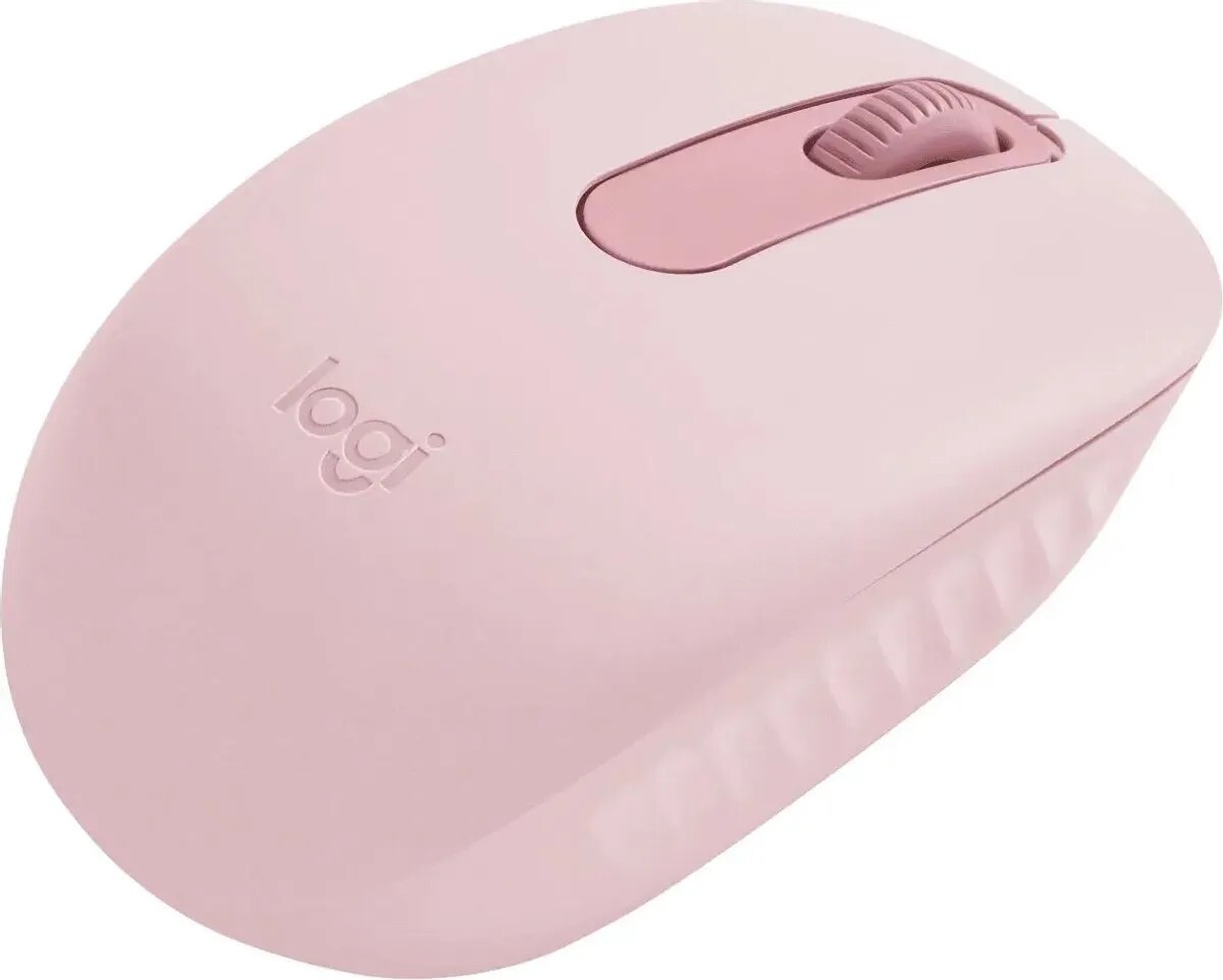 Мышь Logitech M196 910-007317, цвет светло-розовый