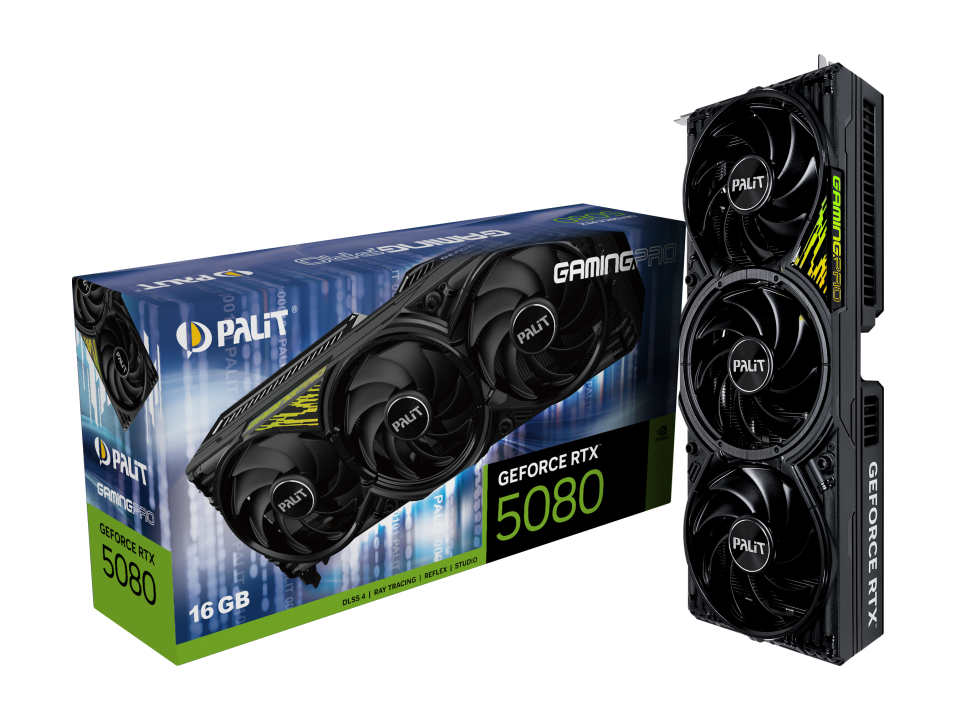 Видеокарта Palit GeForce RTX 5080 16 ΓБ Retail
