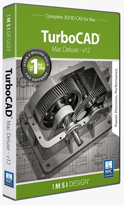 IMSI/Design, LLC TurboCAD Macintosh Deluxe 2D/3D v12 (лицензии), стоимость 1 лицензии