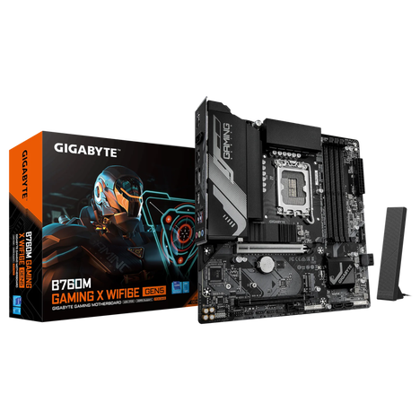 Материнская плата Gigabyte LGA 1700 Intel B760 B760M Gaming X WiFi6E Gen5