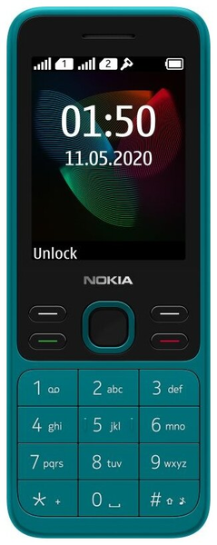 

Смартфон Nokia 150 TA-1235 16 МБ бирюзовый