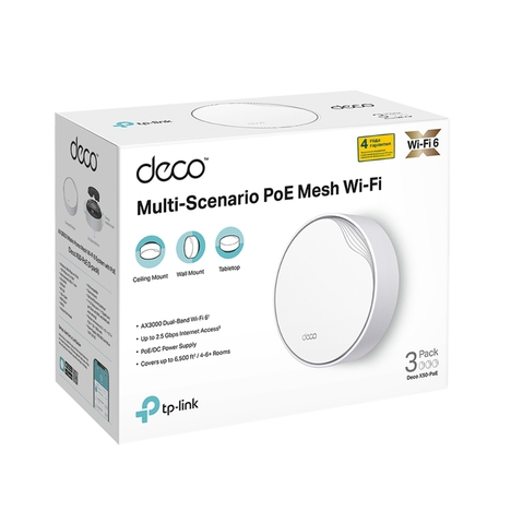 Wi-Fi роутер TP-LINK Deco X50-PoE
