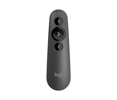 Презентер Logitech Bad Pack  R500s Mid Grey серый, Bluetooth + 2.4 GHz, USB-ресивер , 3 программируемых кнопки, лазерная указка (100589) {8} bp