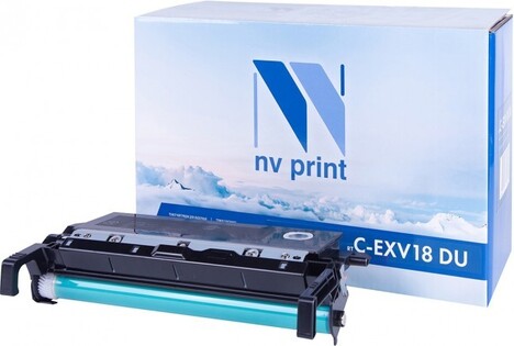 Фотобарабан черный NVPrint Блок фотобарабана, NV-CEXV18DU