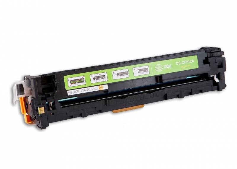 Картридж желтый Cactus CS-CF212A