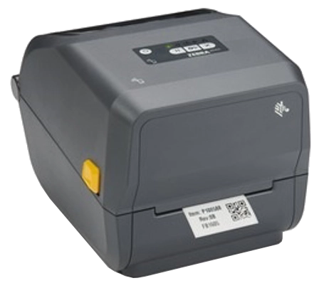 Zebra ZD421 (CN), TT, 4", 203 dpi, USB, USB Host, Modular Connectivity Slot, BTLE5, EU and UK Cords, Swiss Font, EZPL