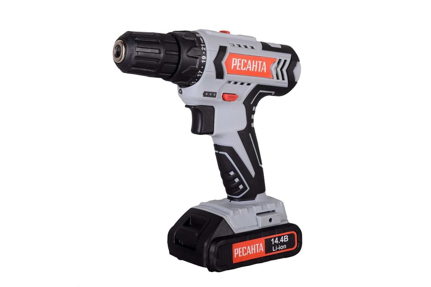 Безударная дрель-шуруповерт РЕСАНТА ДА-14-2Л