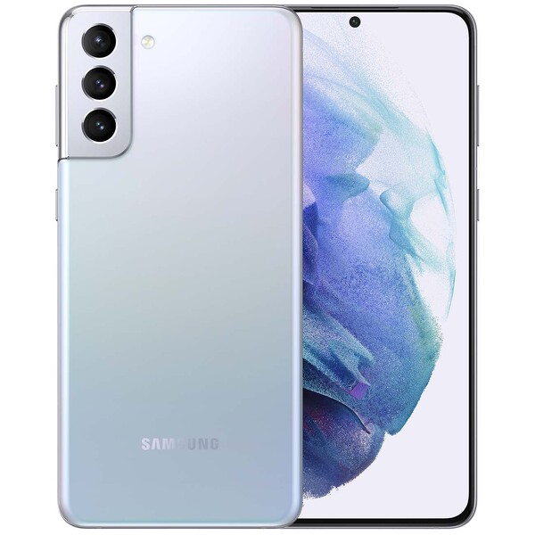 

Смартфон Samsung Galaxy S21+ SM-G996B 256 ΓБ серебристый