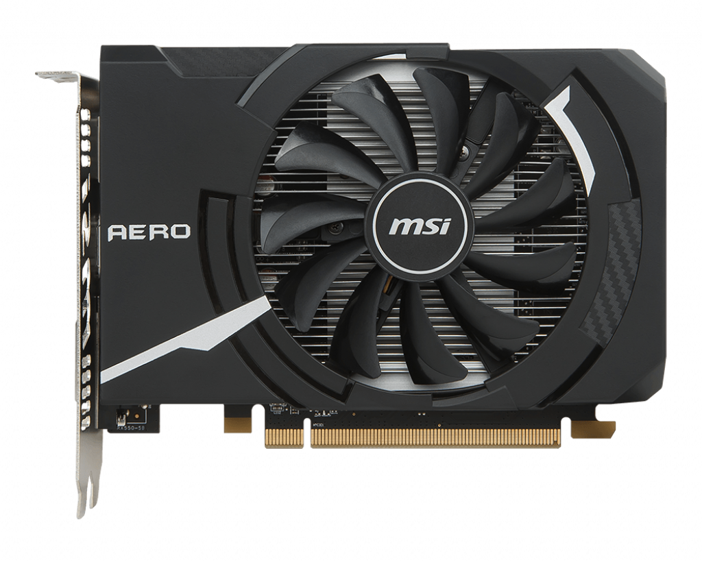 Видеокарта MSI Radeon RX 550 4 ΓБ Retail