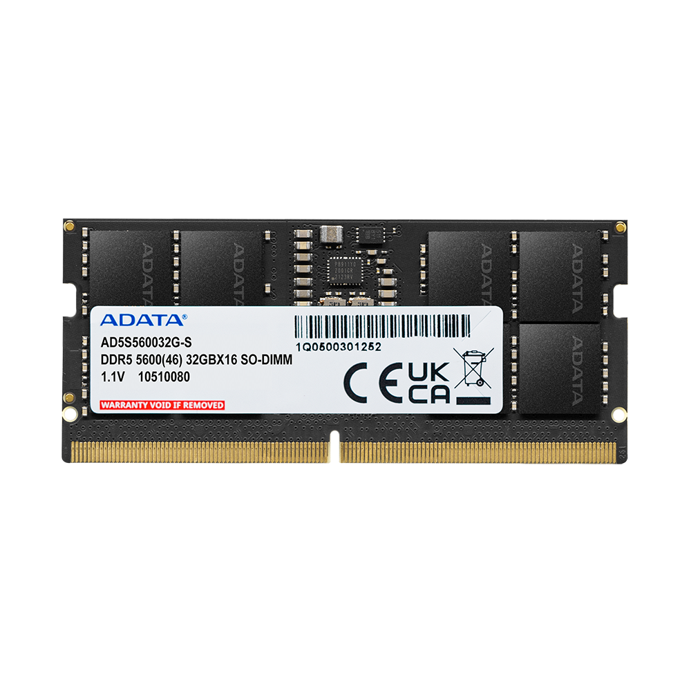 Оперативная память ADATA Laptop DDR5 5600МГц 32GB, AD5S560032G-S, RTL