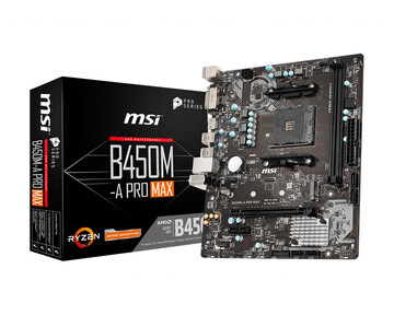 Материнская плата MSI AMD B450 B450M-A PRO MAX