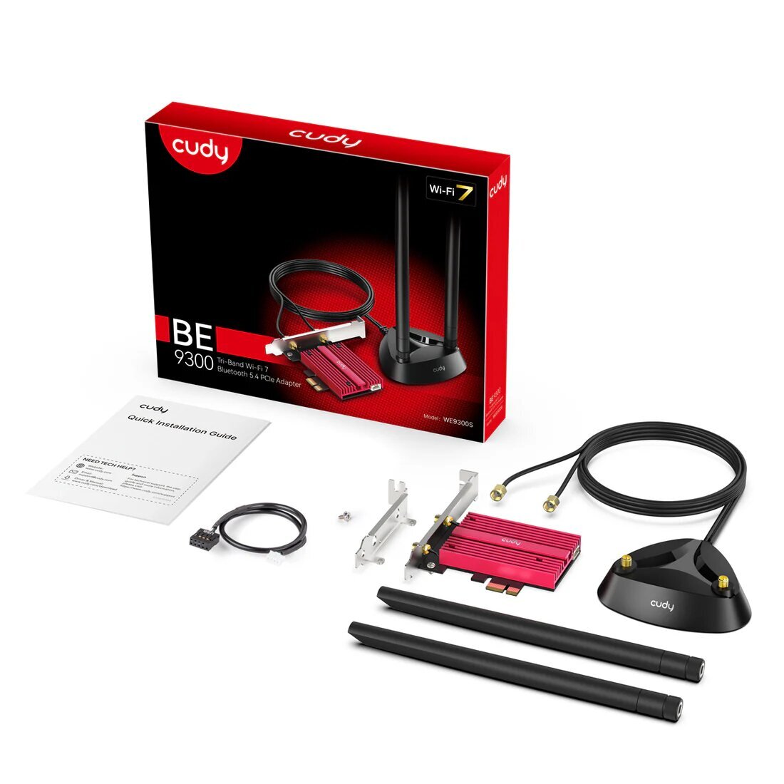 Адаптер Wi-Fi CUDY WE9300S