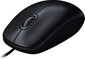 Мышь Logitech M100 910-006765, цвет черный