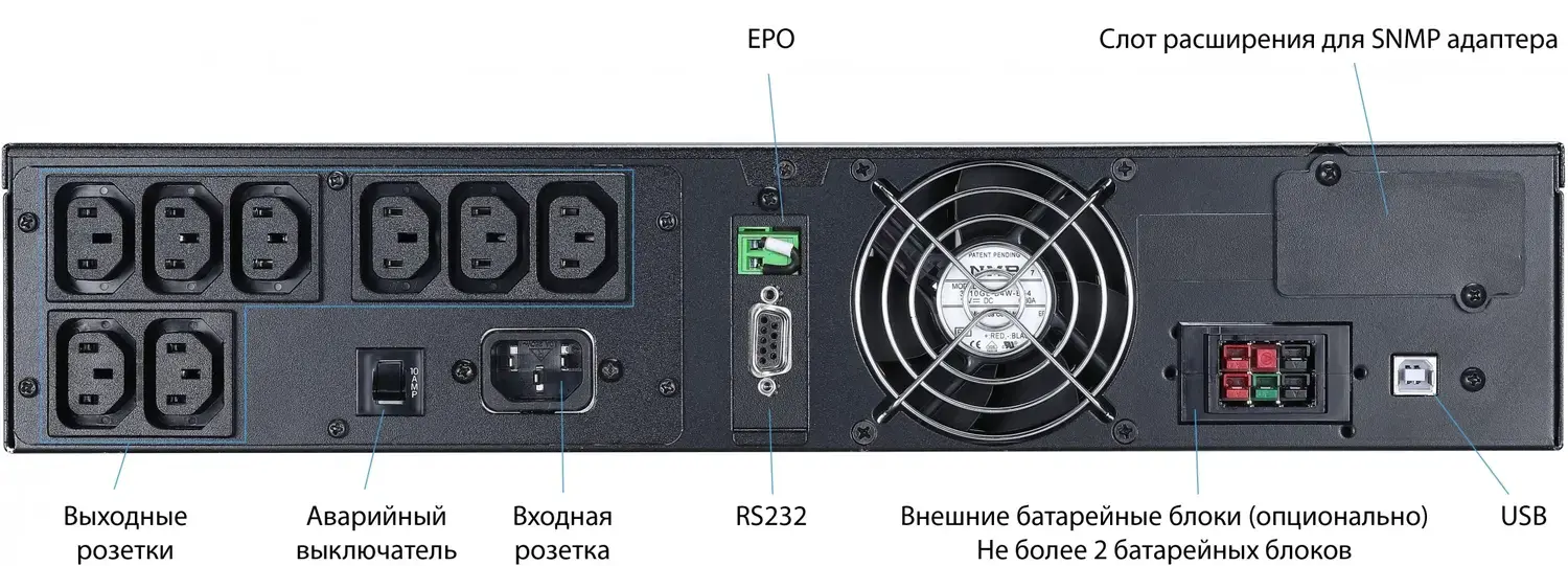ИБП Powercom MACAN MRT MRT-1000SE
