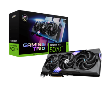 Видеокарта MSI GeForce RTX 5070 Ti 16 ΓБ Retail
