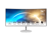 Монитор MSI MP341CQ 34.0-inch белый (плохая упаковка)