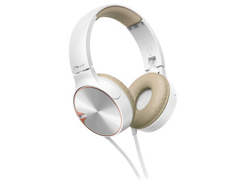 Гарнитура Pioneer SE-MJ722T, цвет белый/золотистый