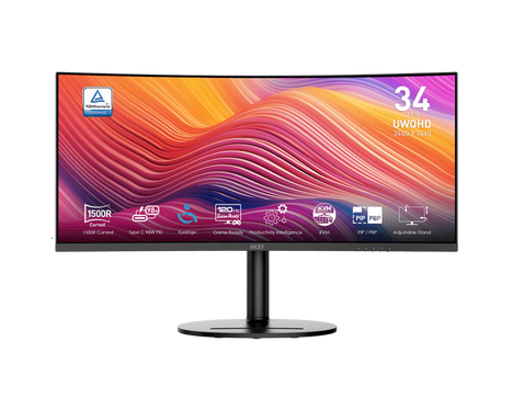 Монитор MSI MD342CQP 34.0-inch черный