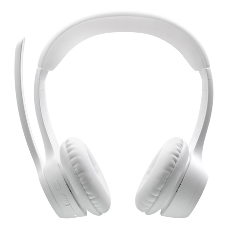 Bluetooth-гарнитура Logitech Zone 300, цвет белый