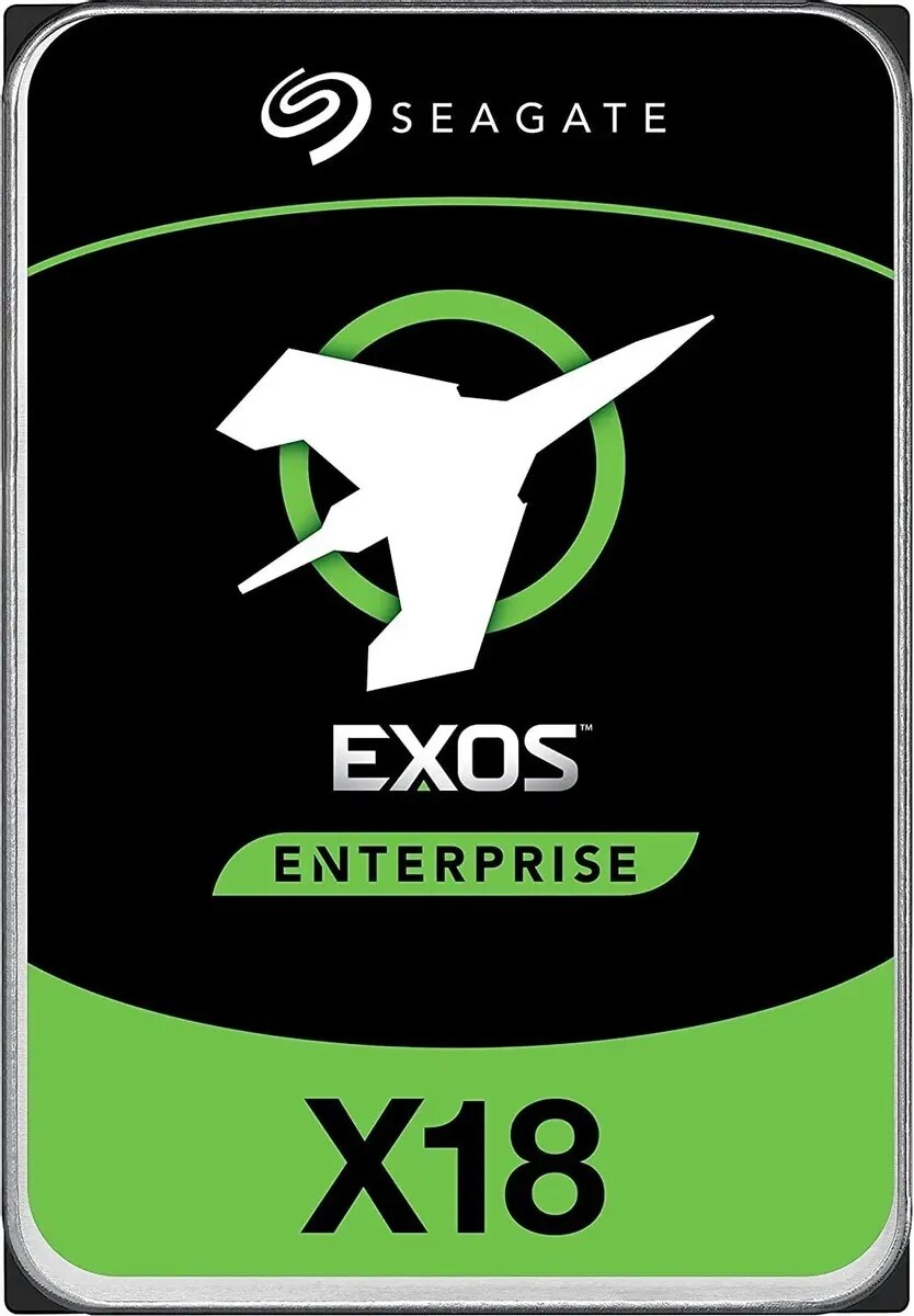 Жесткий диск  SEAGATE Exos X18 3.5  12TB 7.2K SATA3