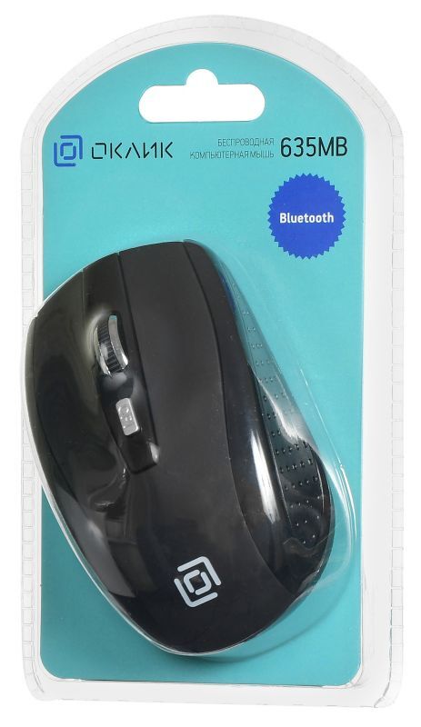 Мышь Oklick Мышь 635MB 489349, цвет черный