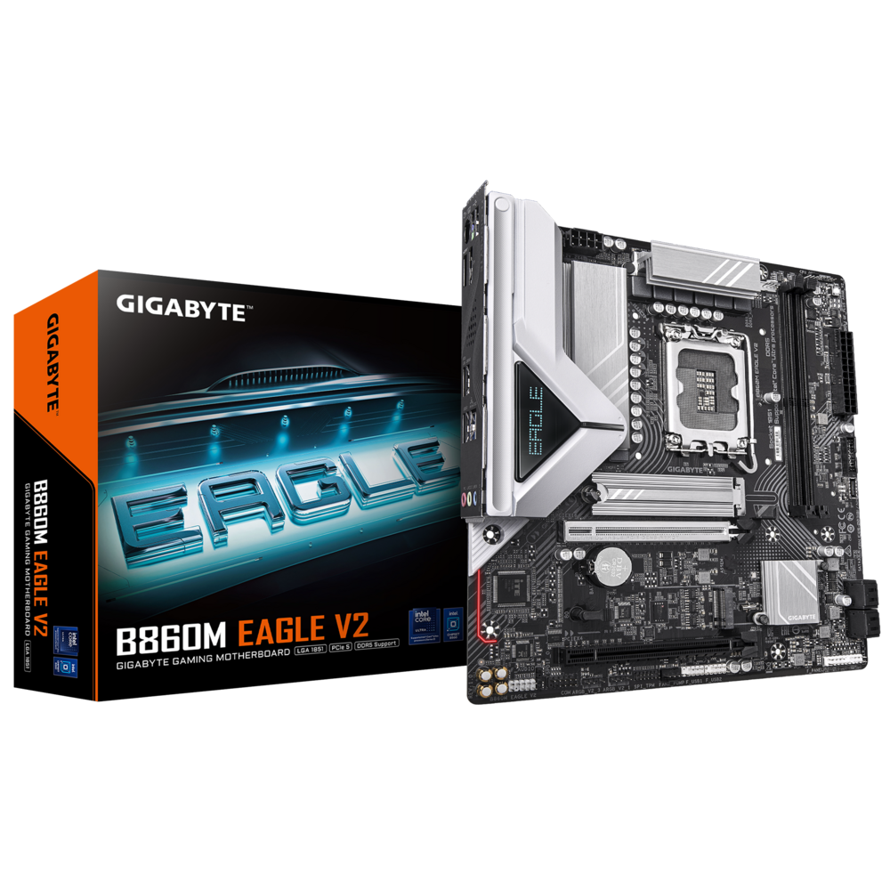 Материнская плата Gigabyte LGA1851 Intel B860 B860M EAGLE V2