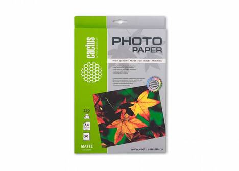 Бумага белый Cactus CS-MA423050