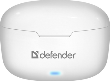 Bluetooth-гарнитура Defender Twins 903, цвет белый