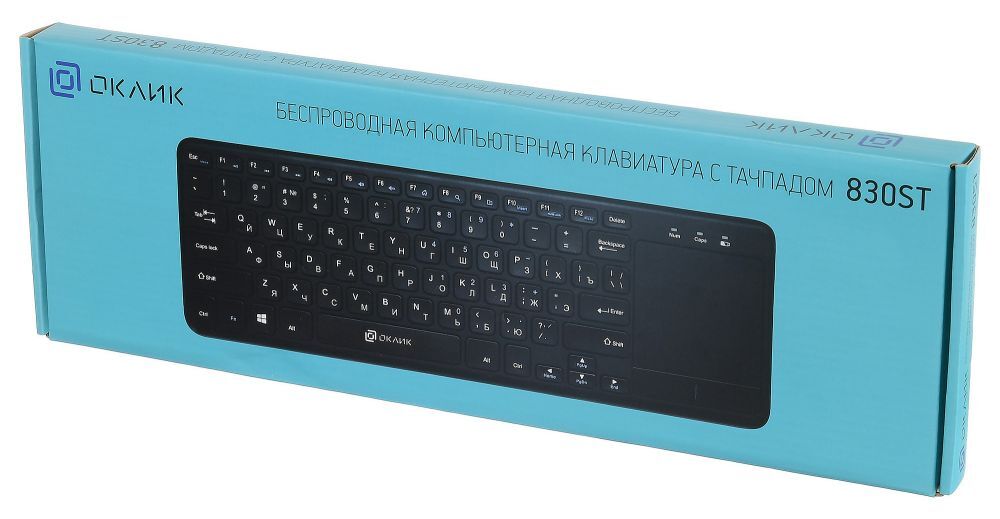 Клавиатура Oklick KeyBoard 830ST 1011937, цвет черный