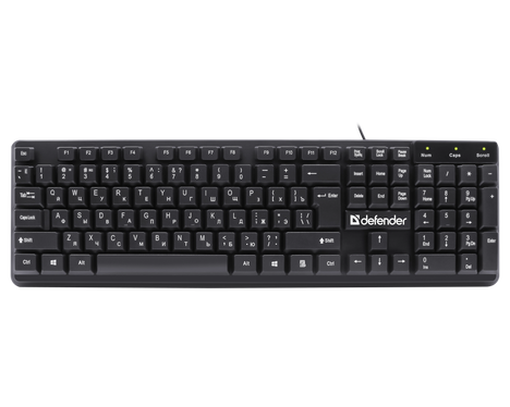 Клавиатура Defender Symbol HB-559 45559, цвет черный