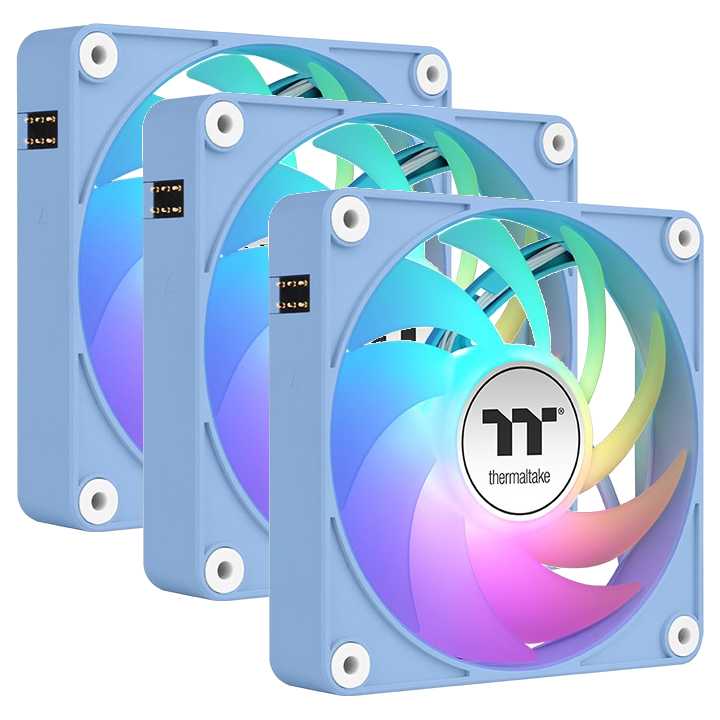 Вентилятор Thermaltake Case Fan CT140 EX ARGB Sync Hydrangea Blue (3 Pack)