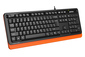 Клавиатура A4tech Fstyler FKS10 ORANGE, цвет черный