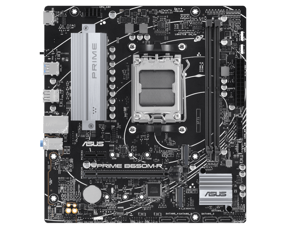 Материнская плата ASUS AMD B650 PRIME B650M-R