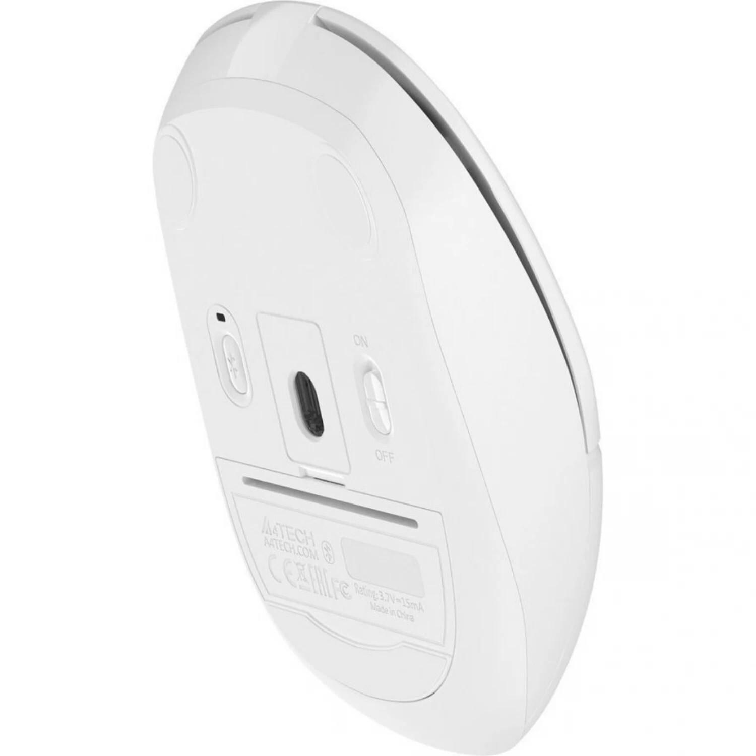 Мышь A4tech Fstyler FB12S USB WHITE, цвет белый